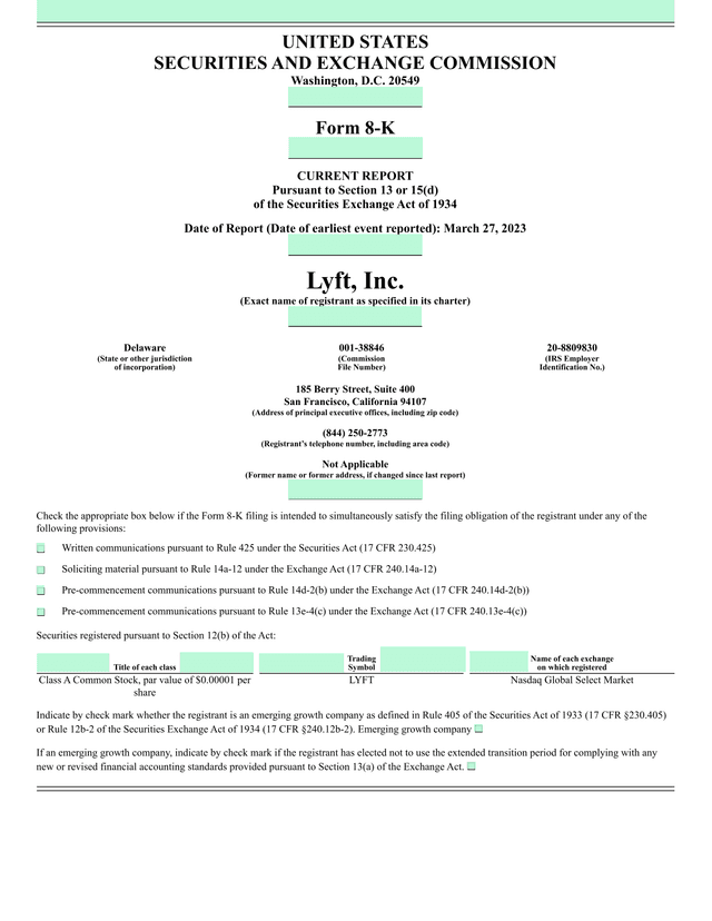 Form 8 K screenshot