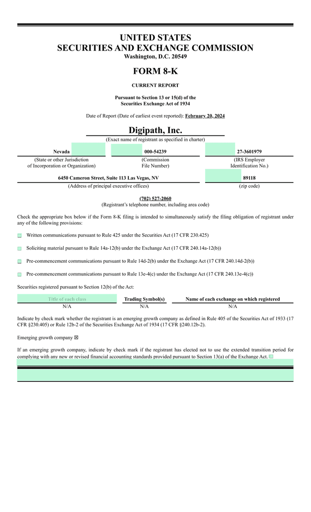 Form 8 K screenshot