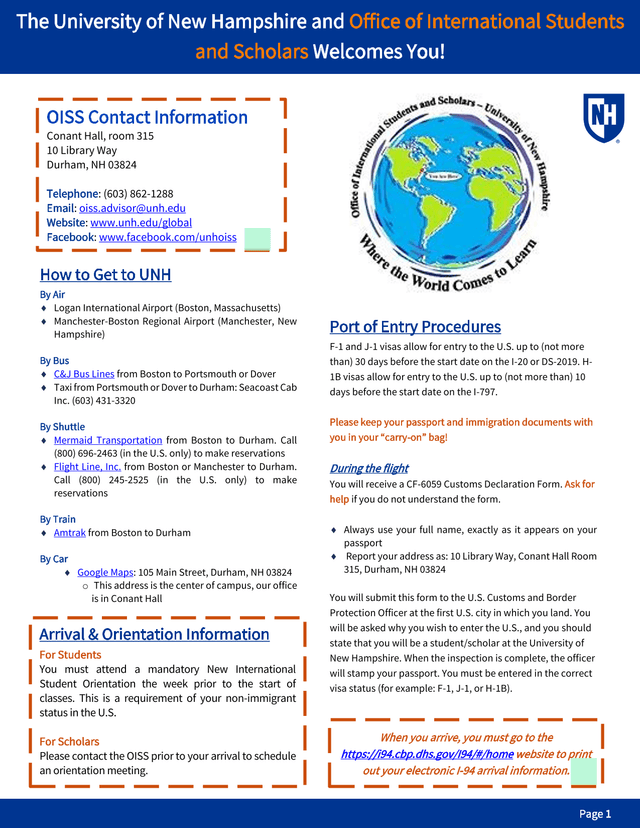 Port Of Entry Procedures screenshot