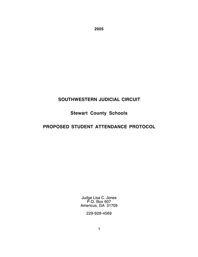 PROPOSED STUDENT ATTENDANCE PROTOCOL screenshot