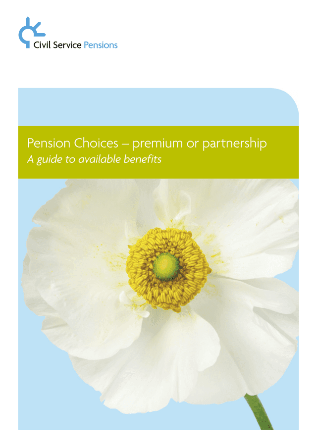 Pension Choices  Premium Or Partnership screenshot