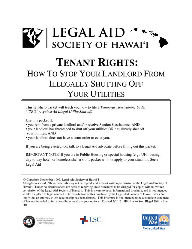 Tenant Rights How To Stop Your Landlord From Illegally Shutting Off Your Utilities screenshot