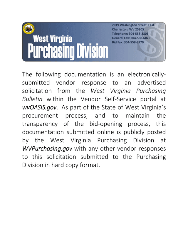 Solicitation Response screenshot