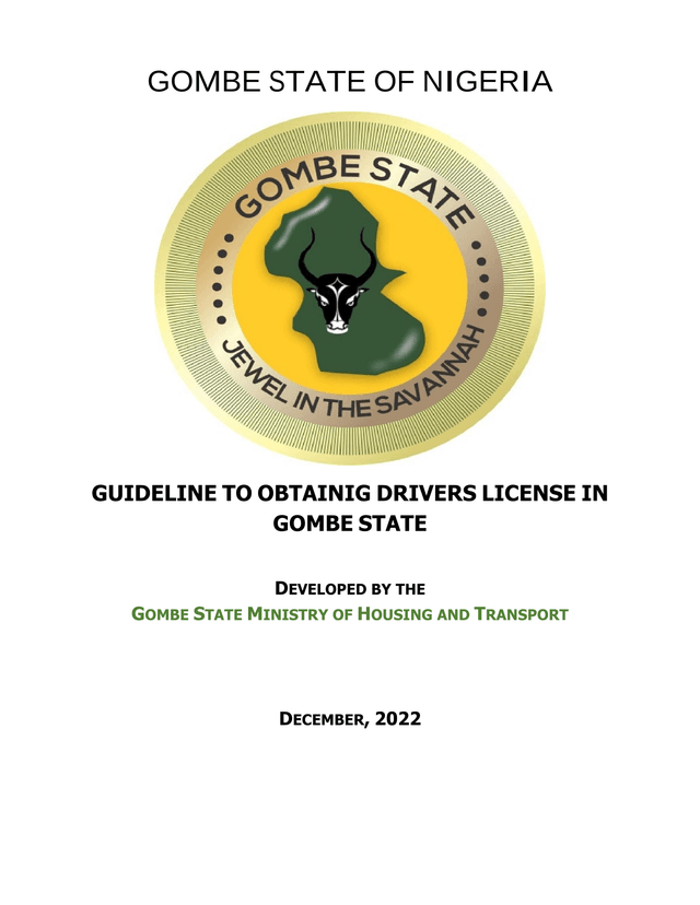 Guideline To Obtaining Drivers License In Gombe State screenshot