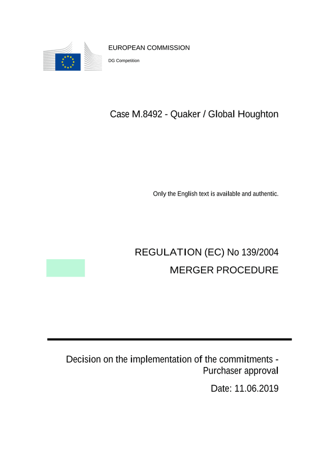 Case M.8492   Quaker  Global Houghton screenshot