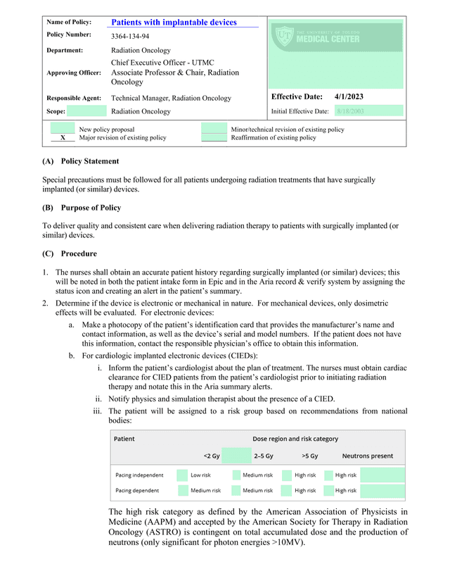 Patients With Implantable Devices screenshot