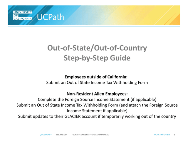 Out Of StateOut Of Country Step By Step Guide screenshot