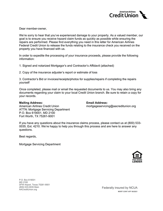 MortgagorS And ContractorS Affidavit screenshot