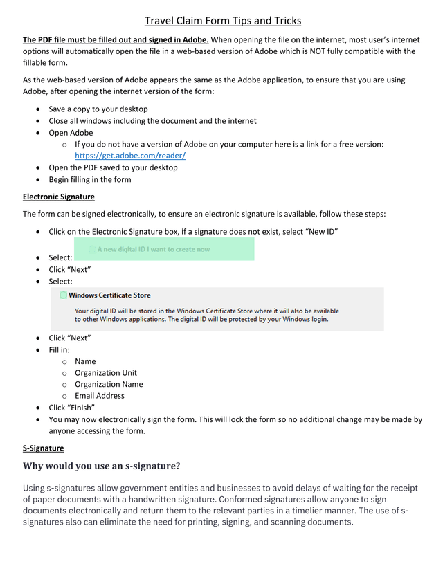 Travel Claim Form Tips And Tricks screenshot