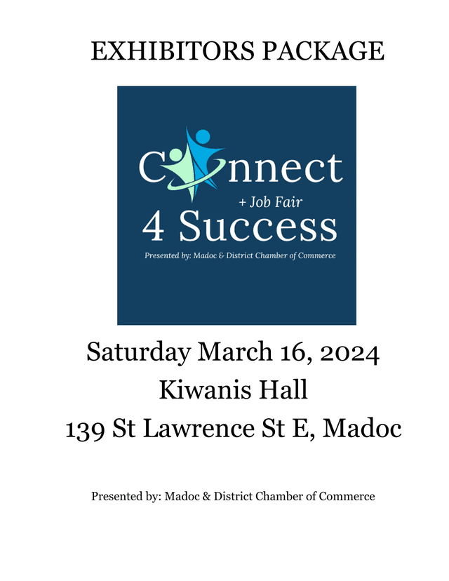 Exhibitors Package   Connect 4 Success Expo screenshot