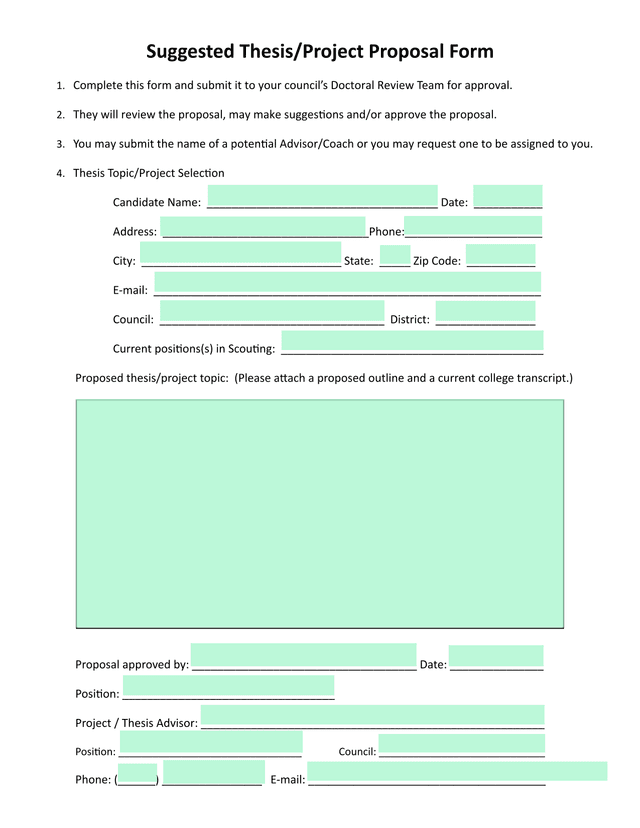Suggested(ThesisProject(Proposal(Form screenshot