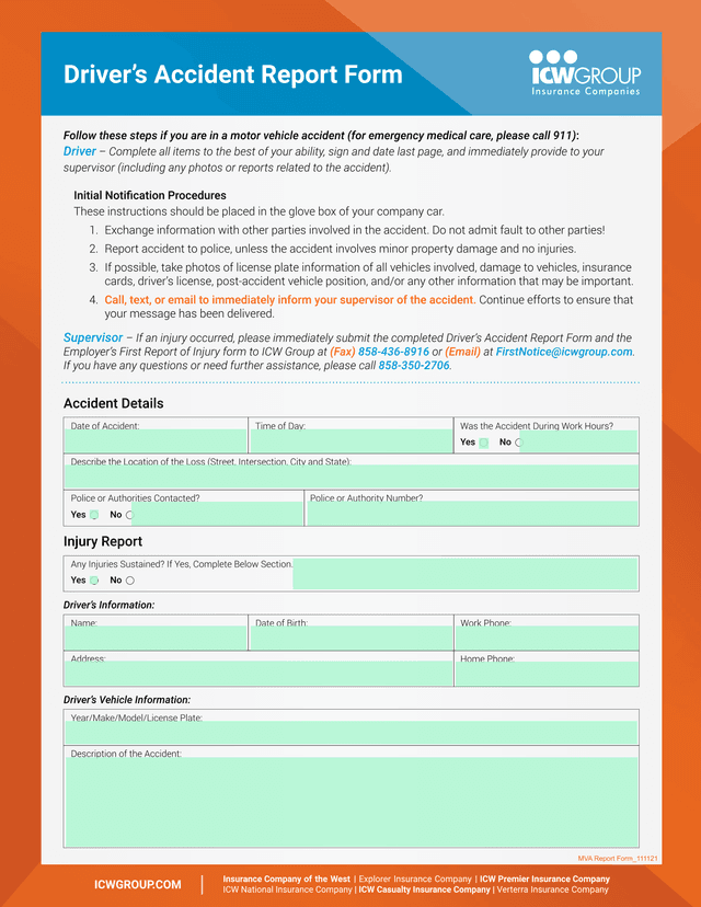MVA Report Form 111121 screenshot
