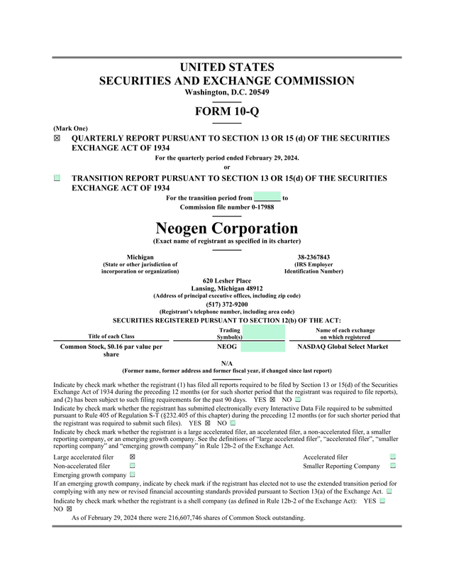 Form 10 Q screenshot