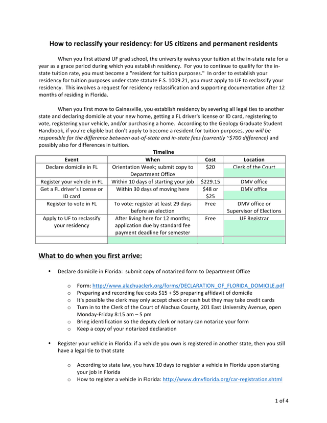 How To Reclassify Your Residency For US Citizens And Permanent Residents screenshot