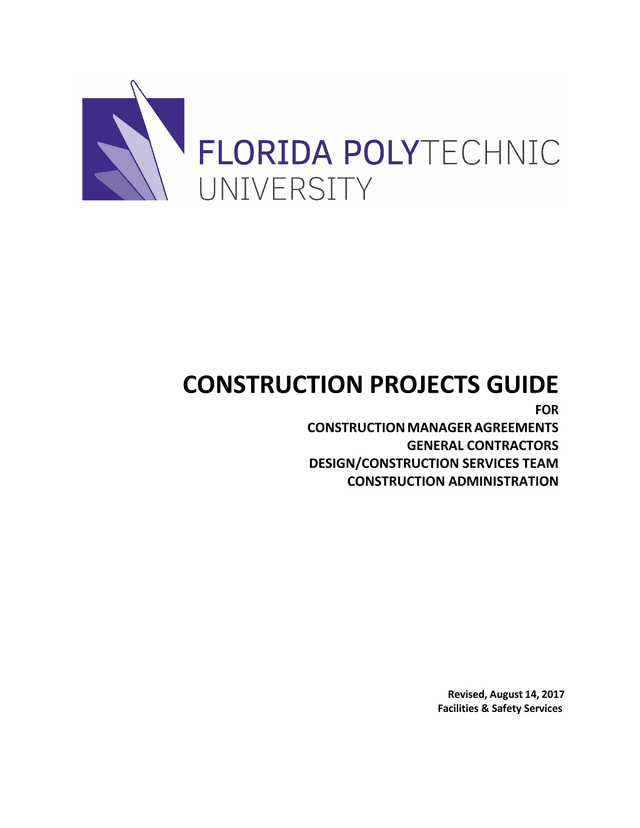 Construction Projects Guide For Construction Manager Agreements screenshot