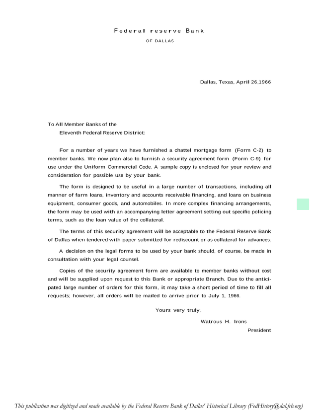 Security Agreement Form C 9 screenshot