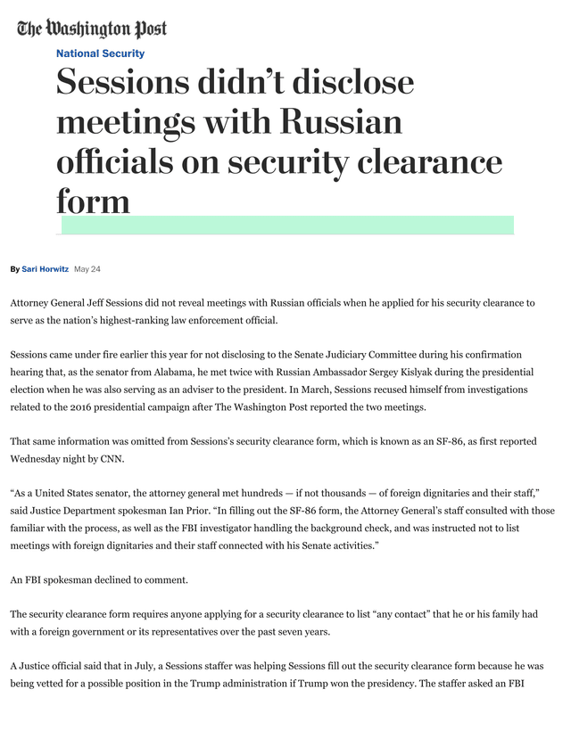 Security Clearance Form SF 86 screenshot