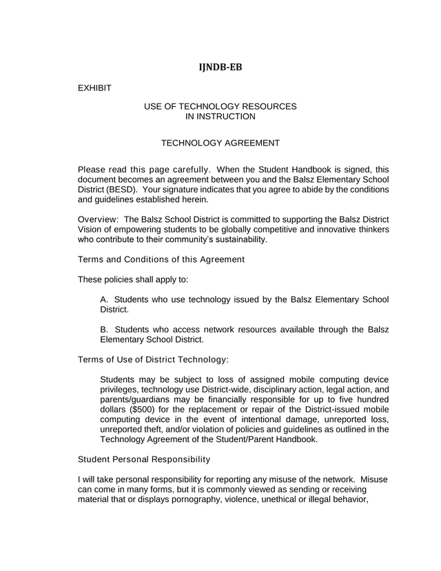 IJNDB EB Technology Agreement screenshot