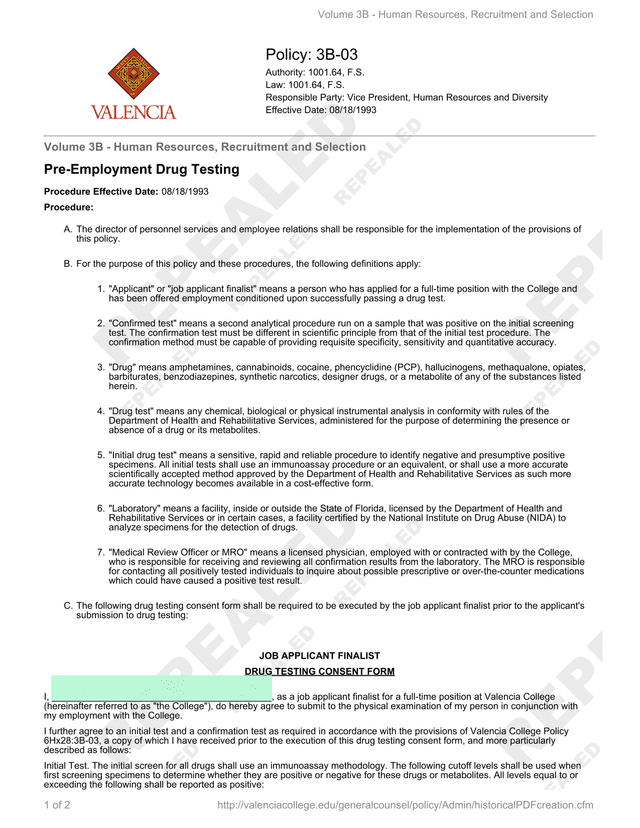 Pre Employment Drug Testing screenshot