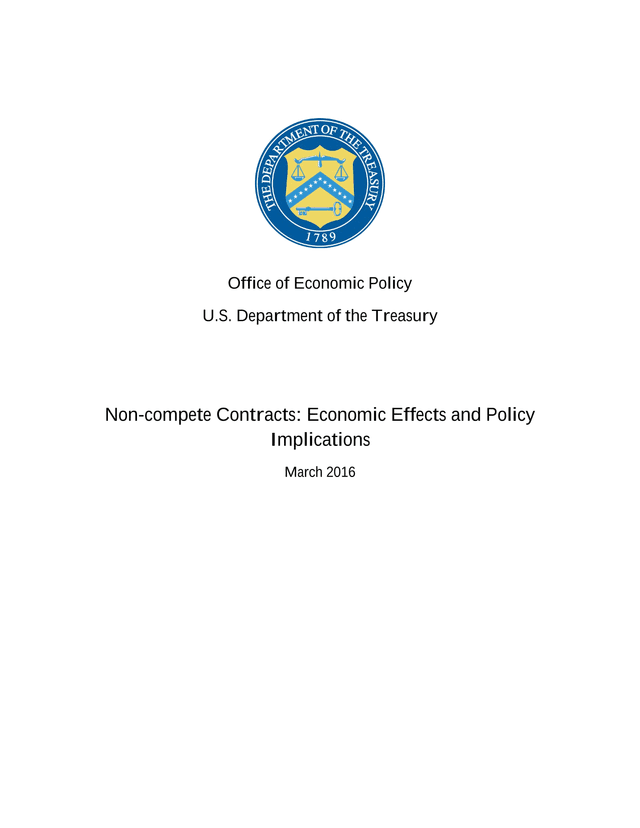 Non Compete Contracts Economic Effects And Policy Implications screenshot