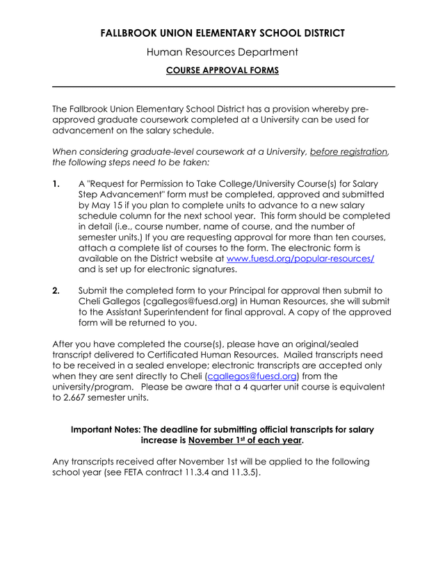 REQUEST FOR PERMISSION TO TAKE COLLEGEUNIVERSITY COURSE(S) FOR SALARY STEP ADVANCEMENT   CERTIFICATE screenshot