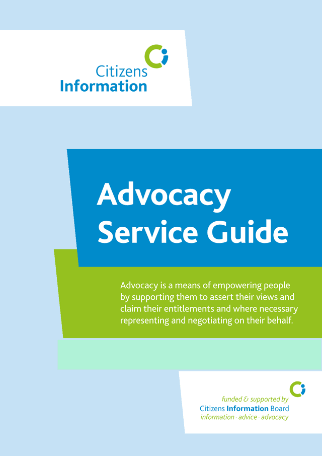 Advocacy Service Guide screenshot