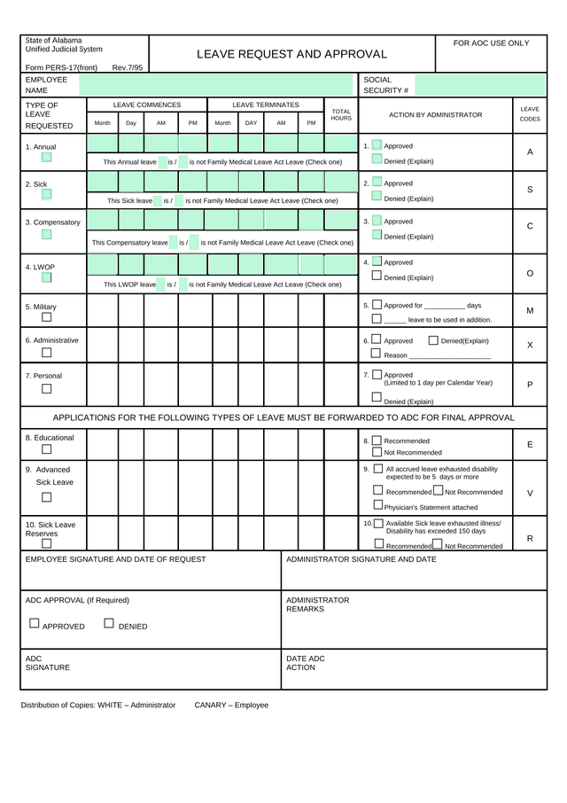 Leave Request And Approval screenshot