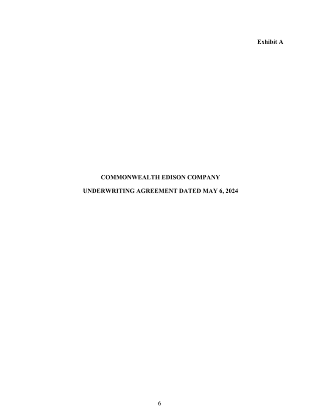 Underwriting Agreement screenshot