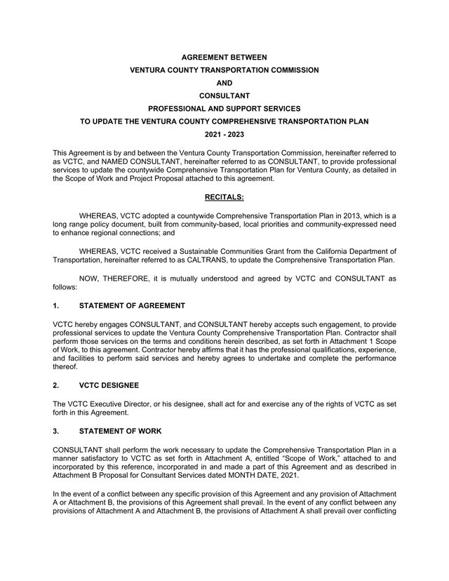 Professional And Support Services Agreement screenshot