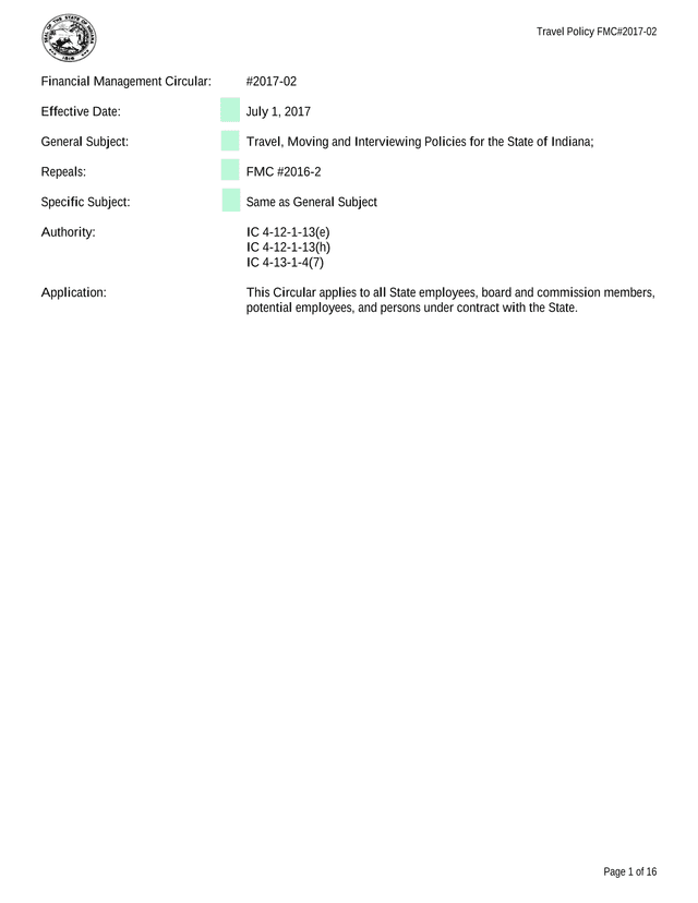 Travel Policy FMC2017 02 screenshot