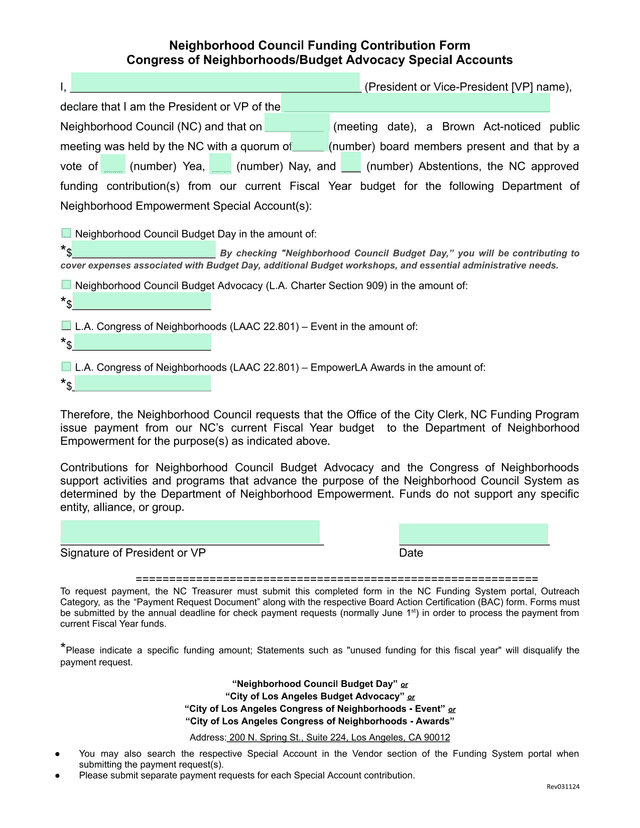 Public Meeting Minutes screenshot