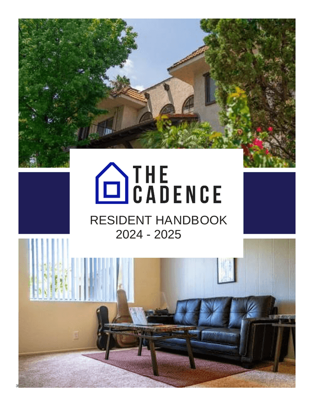 Cadence Student Handbook And Policies screenshot
