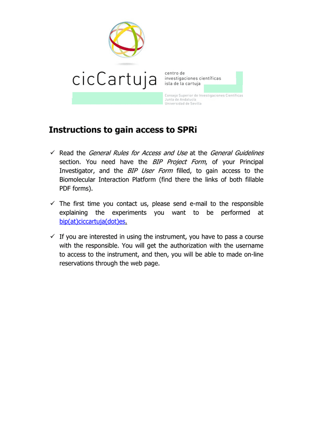 Instructions To Gain Access To SPRi screenshot