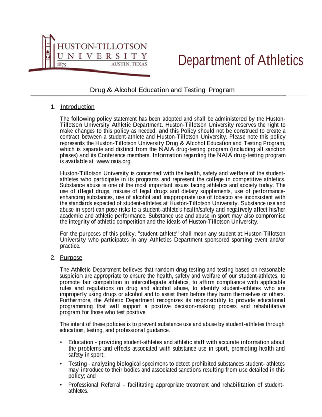 Drug  Alcohol Education And Testing Program screenshot
