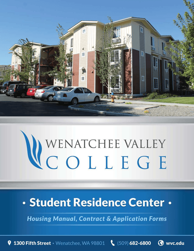 Residence Hall Handbook And Contract screenshot