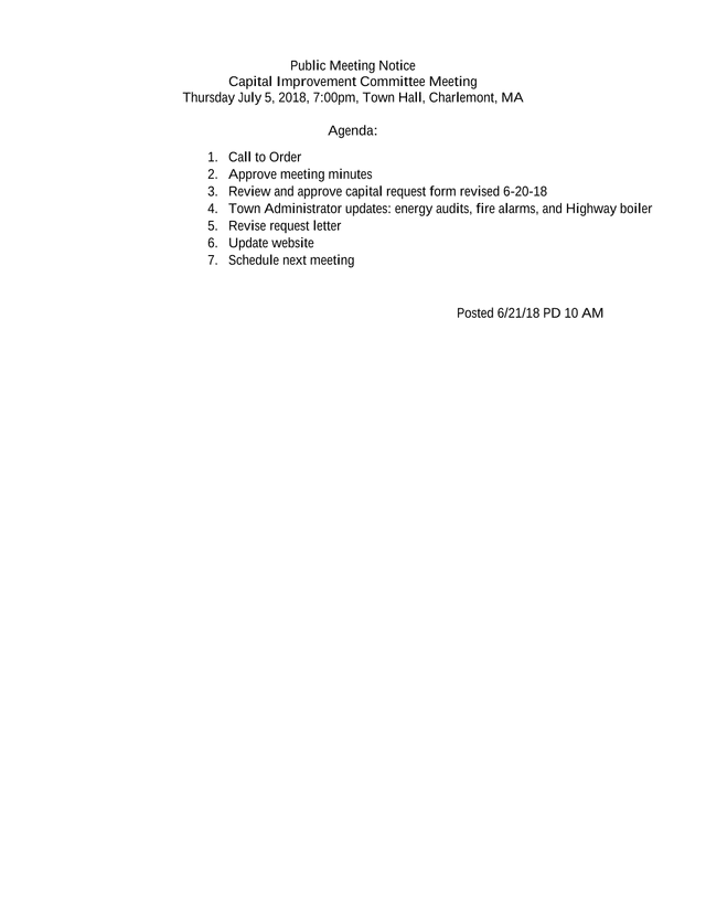 Public Meeting Notice screenshot