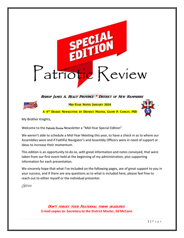 Patriotic Review screenshot