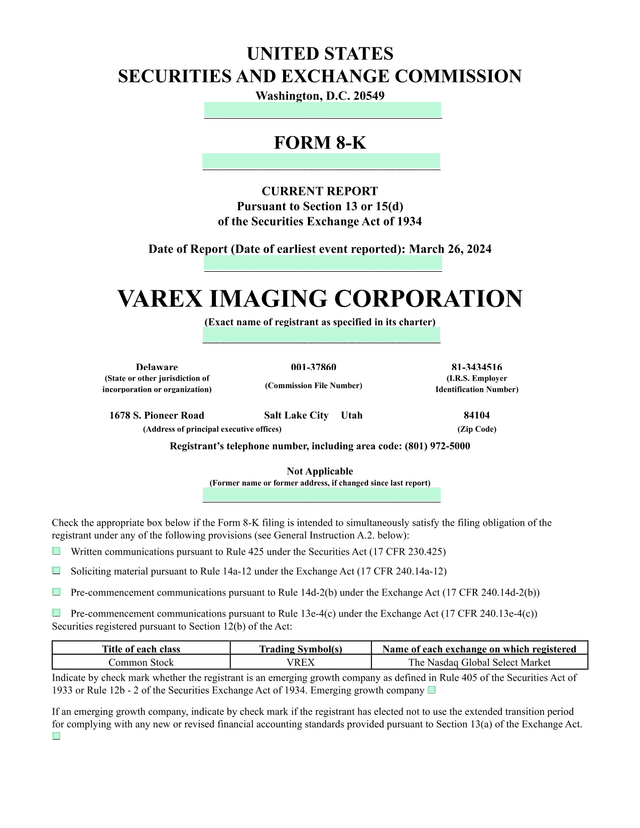 Form 8 K screenshot