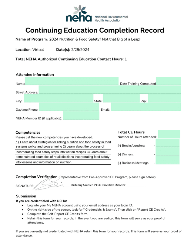 2024 Nutrition  Food Safety Not That Big Of A Leap screenshot