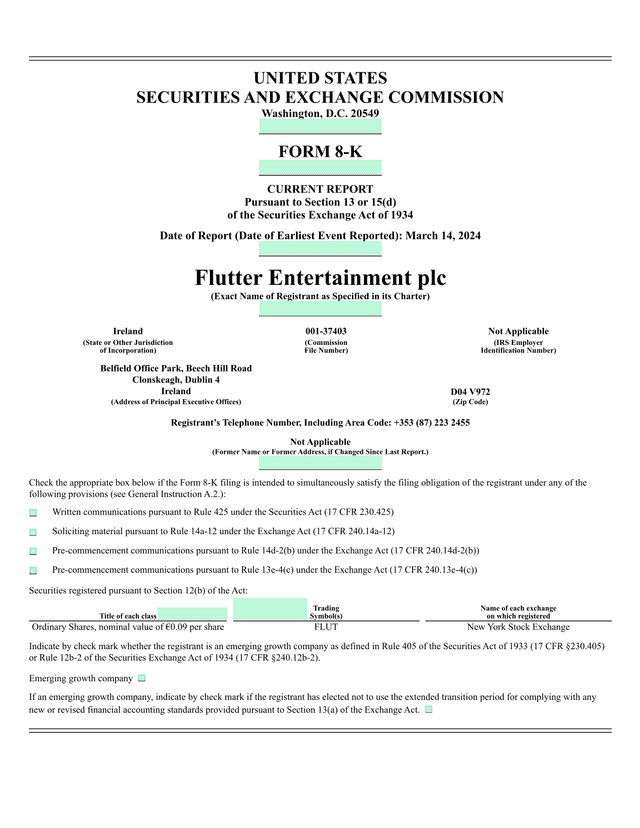 Form 8 K screenshot