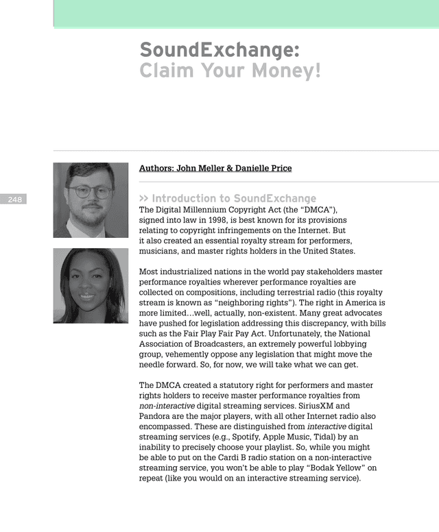 SoundExchange Claim Your Money screenshot