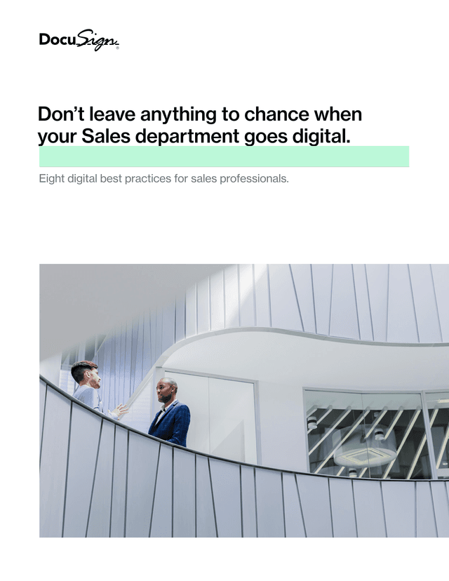 Eight Digital Best Practices For Sales Professionals screenshot