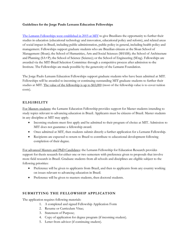 Guidelines For The Jorge Paulo Lemann Education Fellowships screenshot