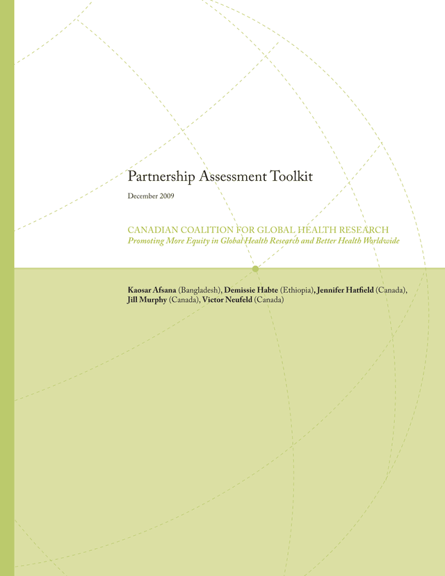 Partnership Assessment Toolkit screenshot