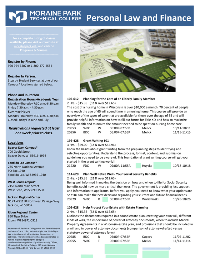 Personal Law And Finance screenshot