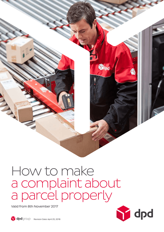 How To Make A Complaint About A Parcel Properly screenshot