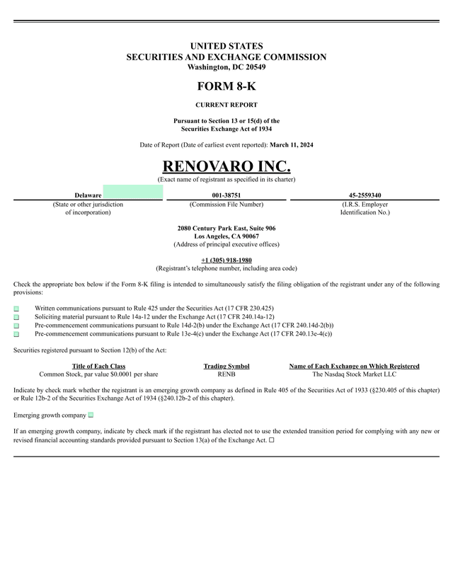 Form 8 K screenshot