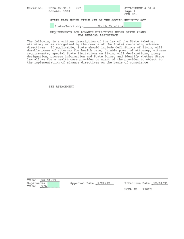 Requirements For Advance Directives Under State Plans For Medical Assistance screenshot