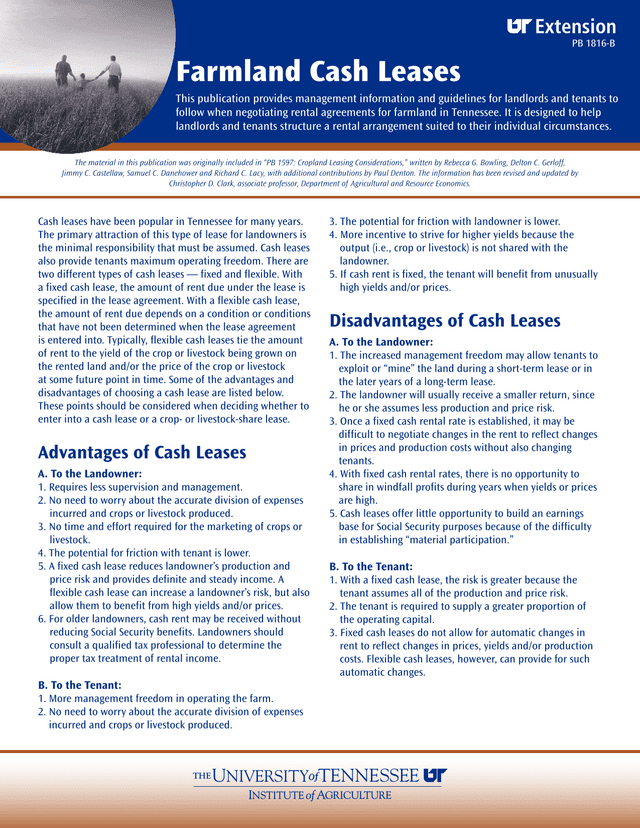 Farmland Cash Leases screenshot