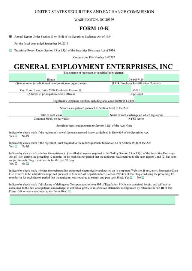 Form 10 K Annual Report screenshot